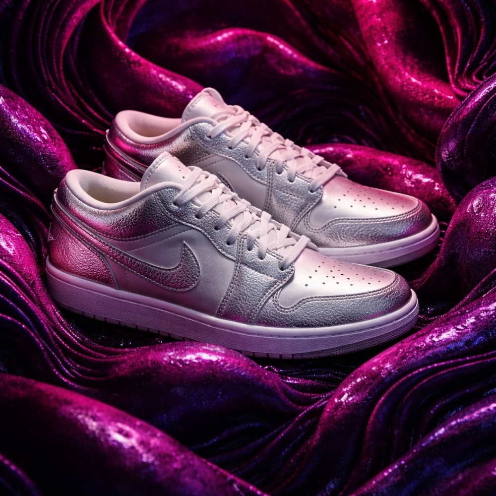 Nike Air Jordan 1 Low SE 'Metallic Silver' FN5030-001 Women